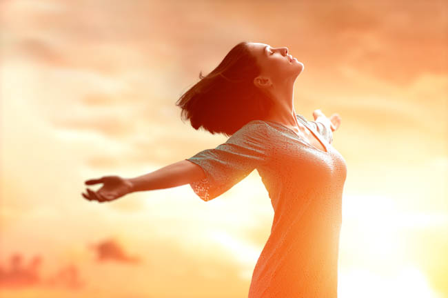 Image result for woman feeling peaceful